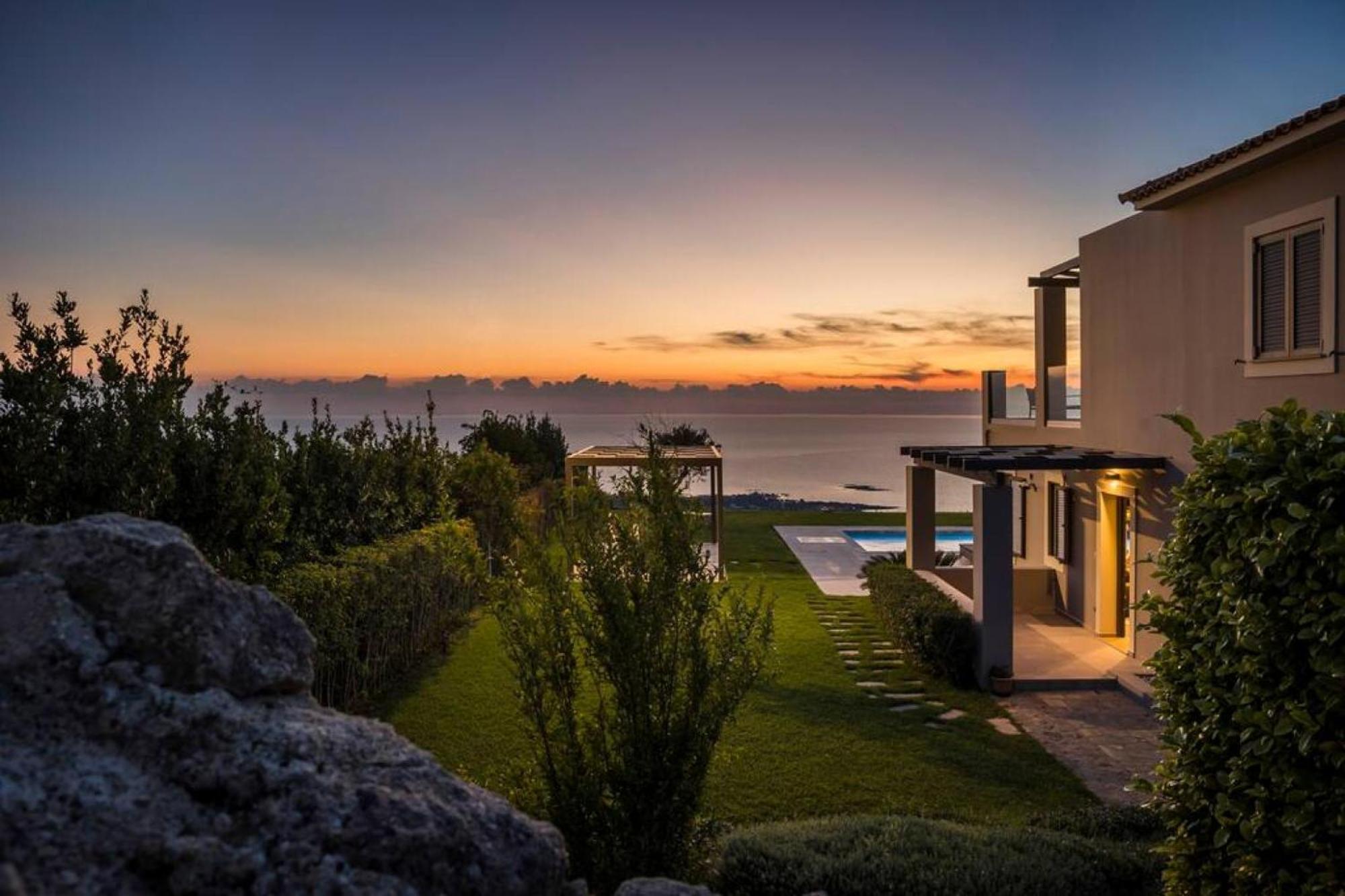 Villa Grande Azzurro Lakíthra Exterior foto