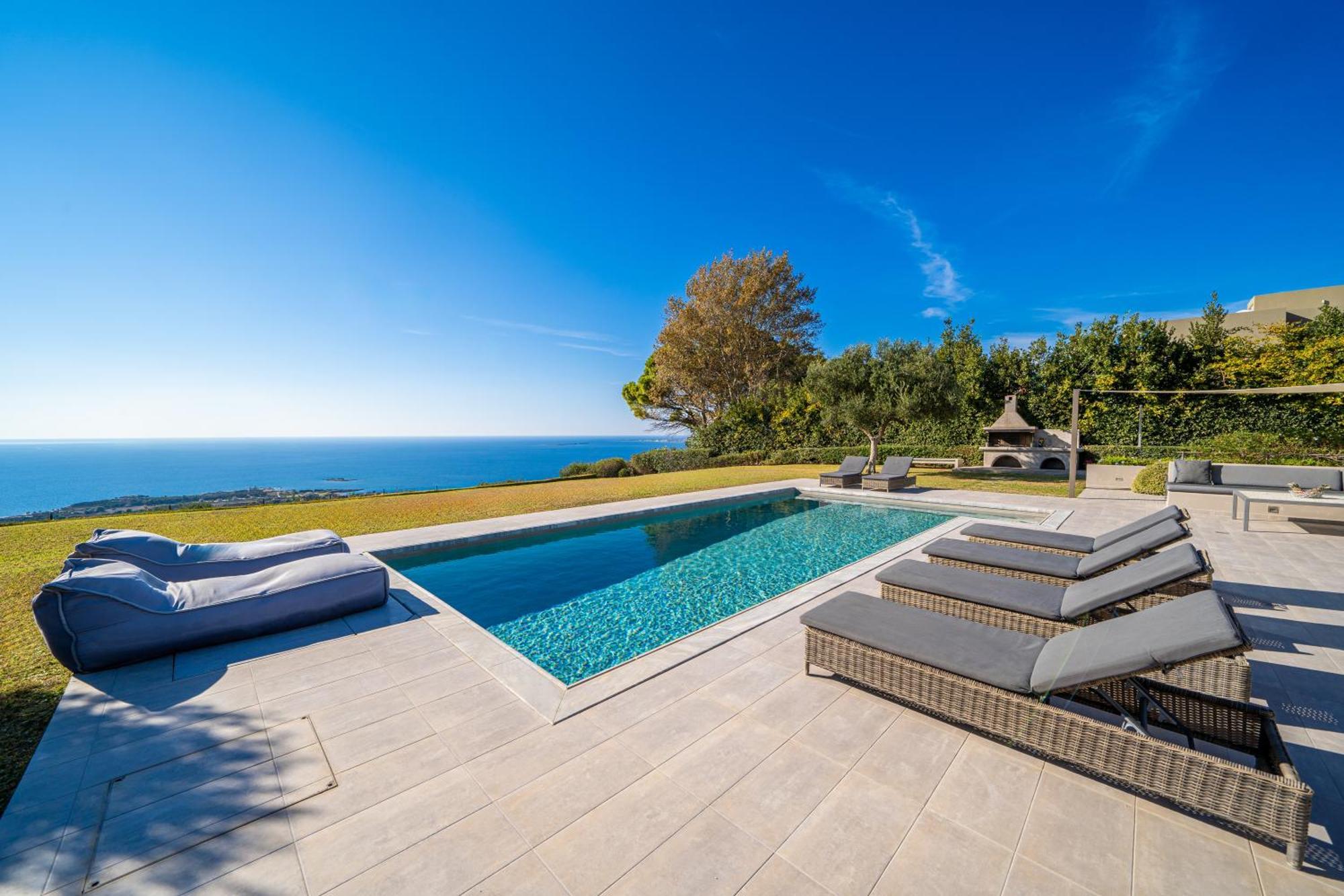 Villa Grande Azzurro Lakíthra Exterior foto