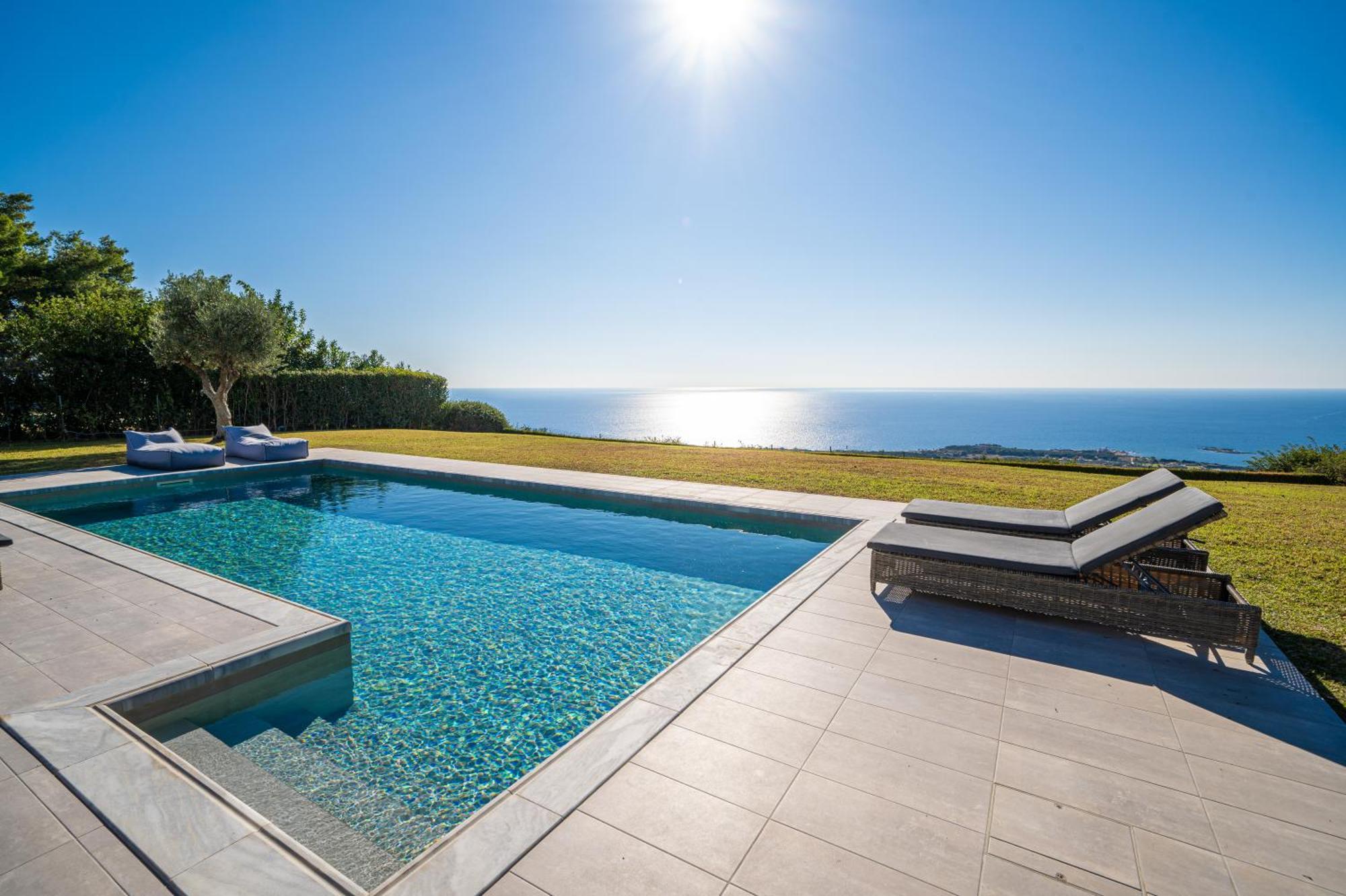 Villa Grande Azzurro Lakíthra Exterior foto