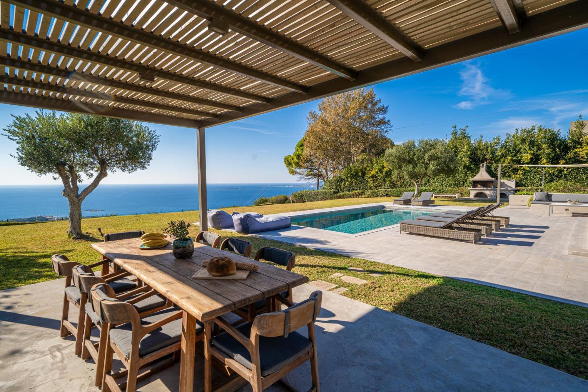 Villa Grande Azzurro Lakíthra Exterior foto
