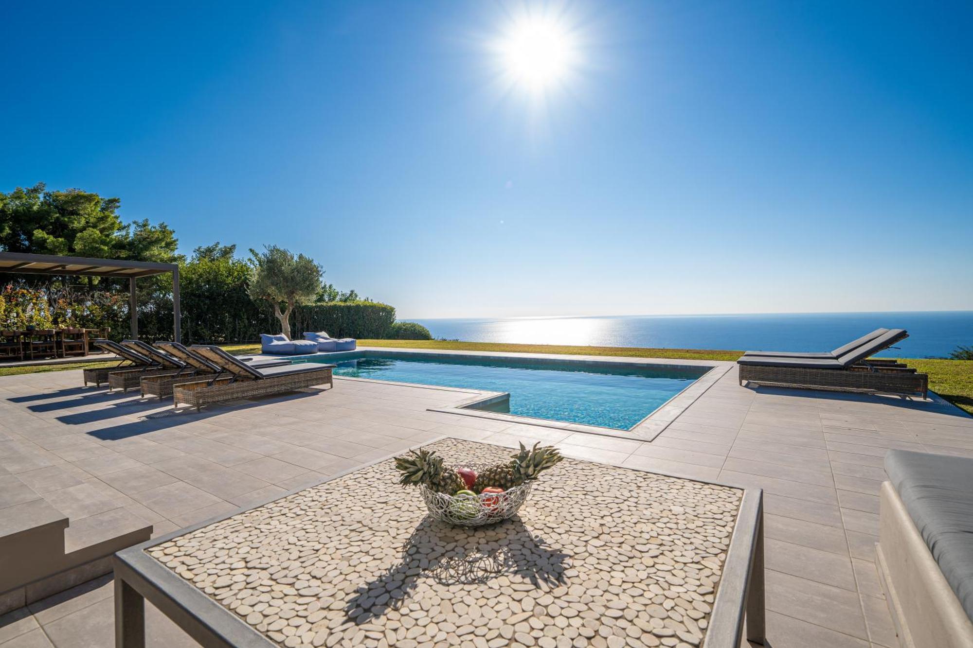 Villa Grande Azzurro Lakíthra Exterior foto